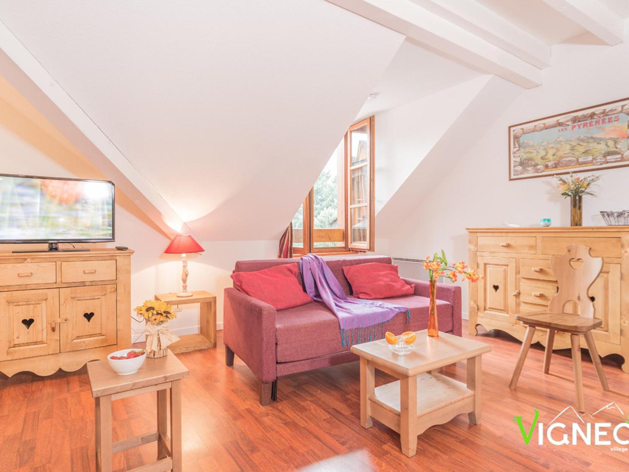 Appartement 3 Pieces 8 Pers Avec Terrasse Et Piscine En Ete, Pres De Saint-Lary-Soulan - Fr-1-504-57 Vignec Eksteriør billede